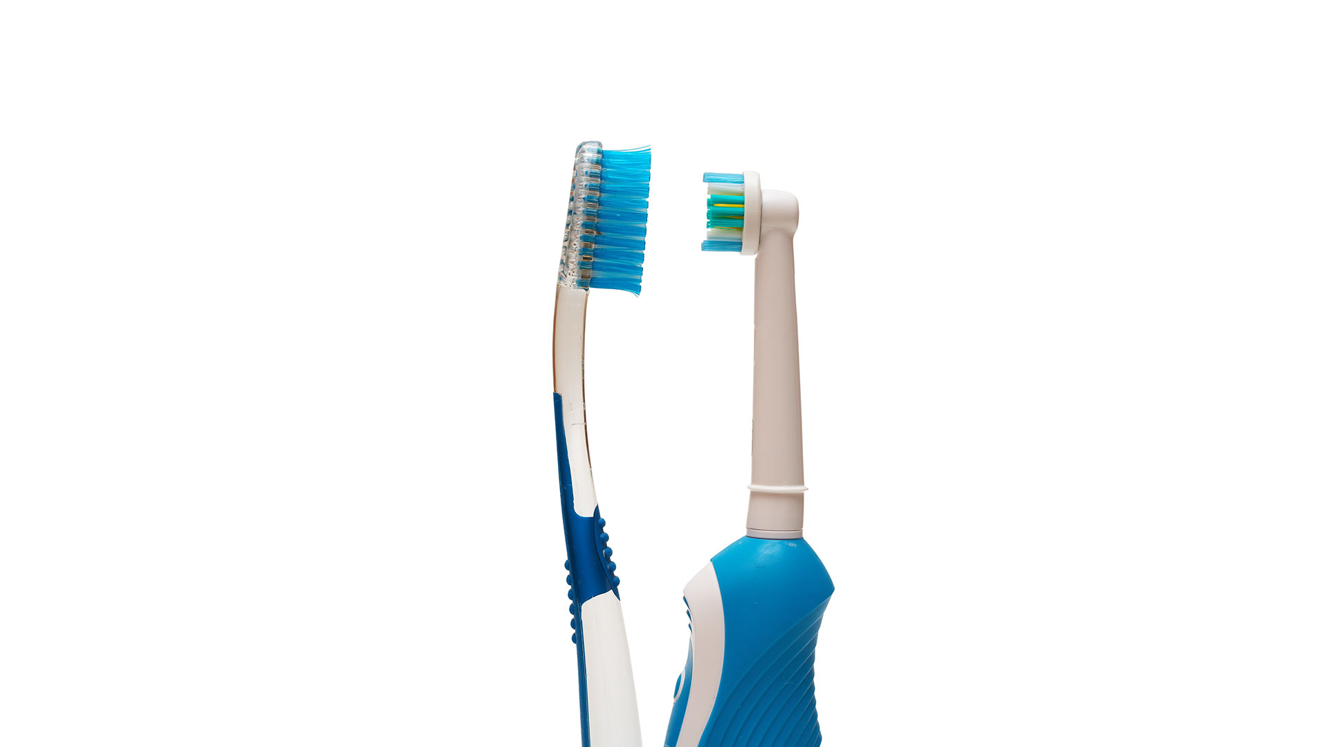 manual or power toothbrush